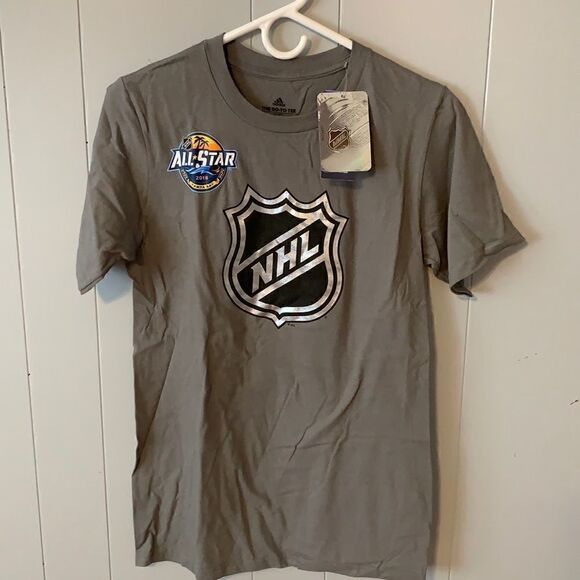 NWT NHL Eichel All Star 2018 Charcoal Tee Small - Picture 1 of 3